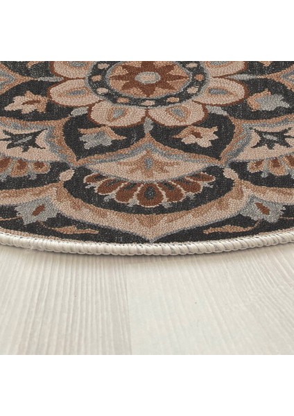 Dekoratif Pamuklu Dokuma Taban Modern Yıkanabilir Leke Tutmaz Ince Makine Dokuması Halı