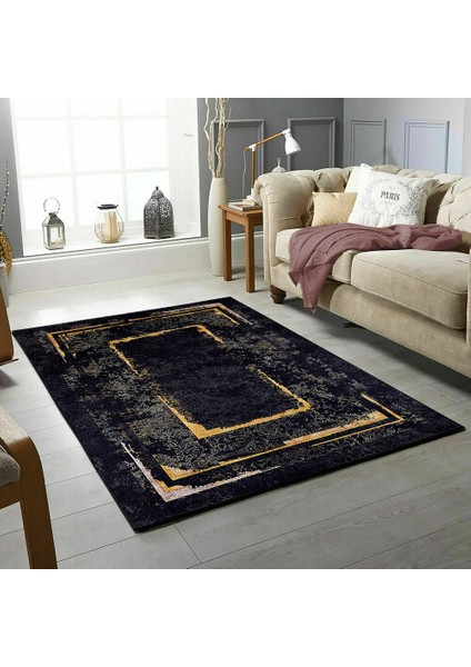 Dekoratif Pamuklu Dokuma Taban Modern Yıkanabilir Leke Tutmaz Ince Makine Dokuması Halı