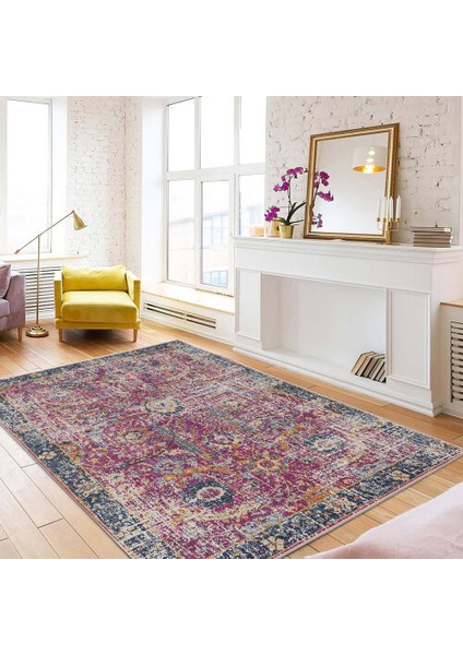 Dekoratif Pamuklu Dokuma Taban Modern Yıkanabilir Leke Tutmaz Ince Makine Dokuması Halı