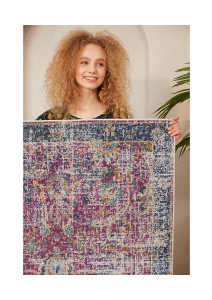 Dekoratif Pamuklu Dokuma Taban Modern Yıkanabilir Leke Tutmaz Ince Makine Dokuması Halı fırsatları