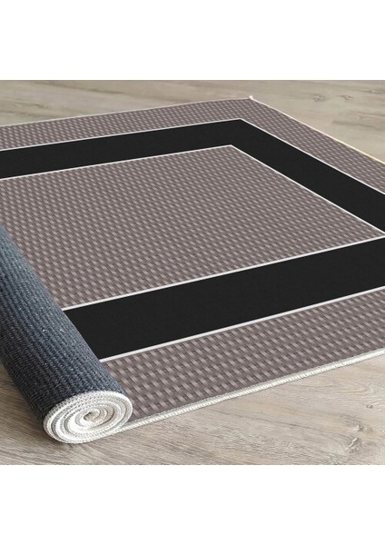 Dekoratif Pamuklu Dokuma Taban Modern Yıkanabilir Leke Tutmaz Ince Makine Dokuması Halı indirimleri