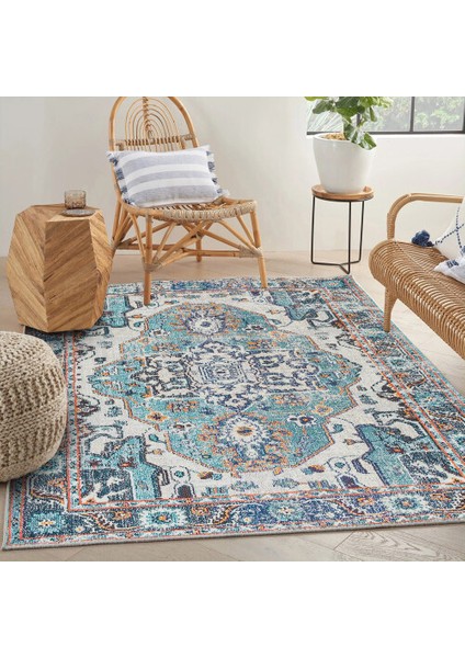 Dekoratif Pamuklu Dokuma Taban Modern Yıkanabilir Leke Tutmaz Ince Makine Dokuması Halı