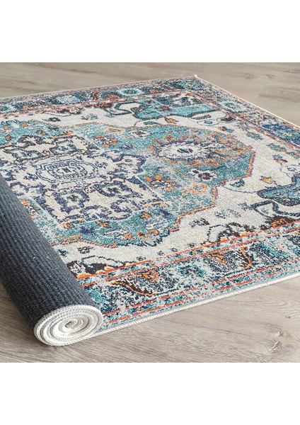 Dekoratif Pamuklu Dokuma Taban Modern Yıkanabilir Leke Tutmaz Ince Makine Dokuması Halı indirimleri