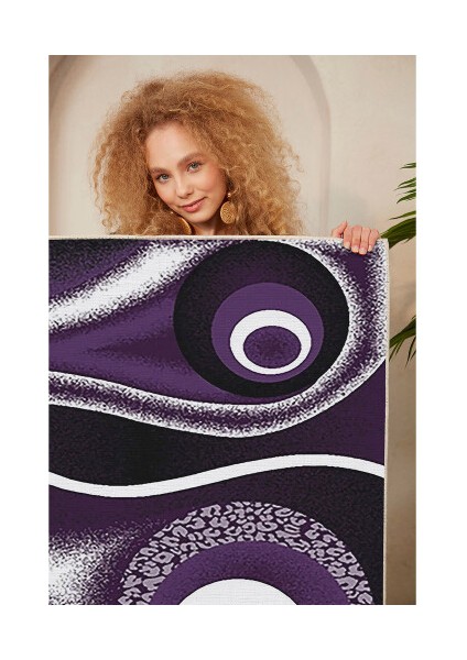 Dekoratif Pamuklu Dokuma Taban Modern Yıkanabilir Leke Tutmaz Ince Makine Dokuması Halı fırsatları