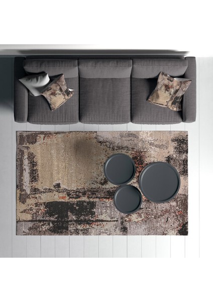 Dekoratif Pamuklu Dokuma Taban Modern Yıkanabilir Leke Tutmaz Ince Makine Dokuması Halı fiyatları