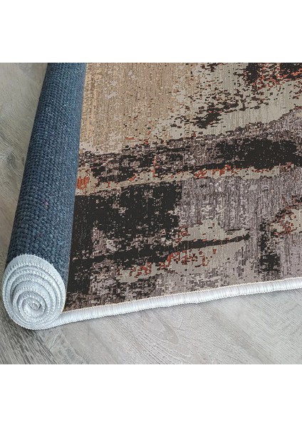 Dekoratif Pamuklu Dokuma Taban Modern Yıkanabilir Leke Tutmaz Ince Makine Dokuması Halı indirimleri