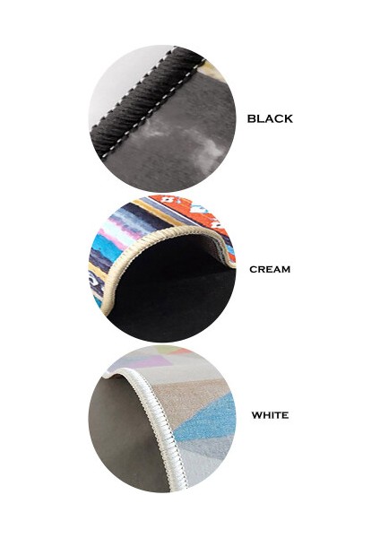 Dekoratif Pamuklu Dokuma Taban Modern Yıkanabilir Leke Tutmaz Ince Makine Dokuması Halı indirimleri