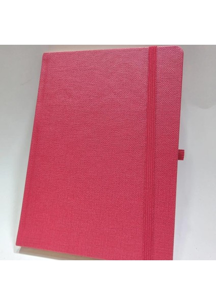 21*15 Kırmızı Renkli Kapaklı Çizgili Kalemlikli Ajanda Defter( Takvimsiz) fiyatları