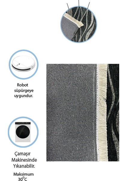 Home Kesme Yolluk (0R195(01)) Yumuşak Tuşeli Pamuk Taban Robot Süpürgeye Uygun fırsatları