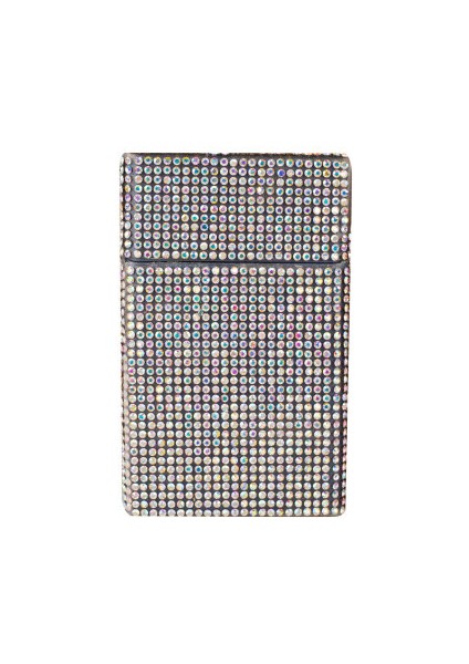 Kadın Neon Swarovski Taşlı Touch Sigara Kutusu
