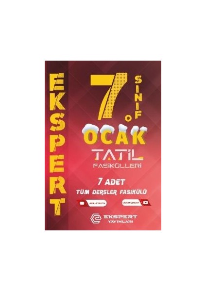7. Sınıf Ekspert Ocak Tatil Fasikülleri