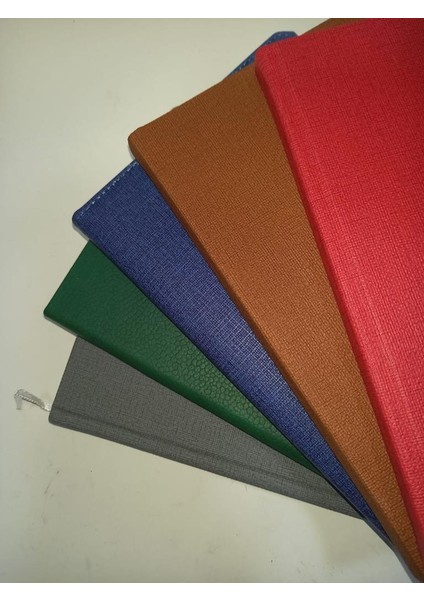 21*15 Yeşil Renkli Kapaklı Çizgili Kalemlikli Ajanda Defter( Takvimsiz) Ayraçlı fiyatları