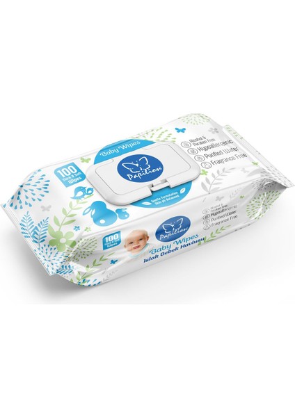 Islak Havlu 100 Yaprak Baby