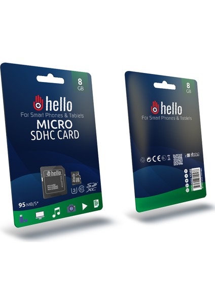 Hello 8 GB Mıcro Sd Hafıza Kartı ( Class 10 )