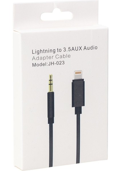 Powermaster JH-023 IPHONE Lıghtnıng To 3.5 mm Aux Stereo Çevirici Kablo