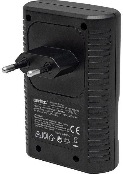 Sertec STC-C9V AA-AAA-2X9V Dörtlü Pil Şarj Aleti fiyatları