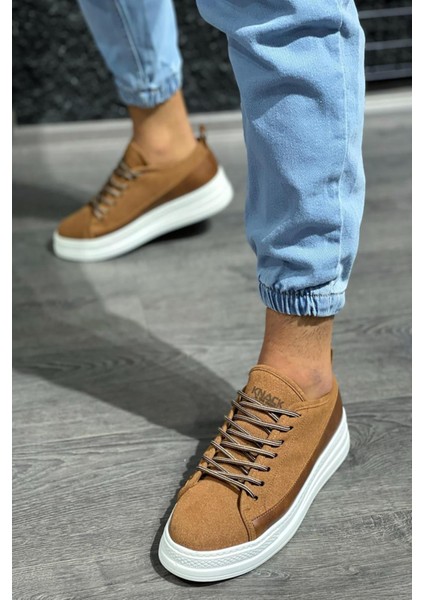 Taba Süet Günlük Spor Erkek Sneaker modelleri