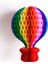 Çok Renkli Petek Hava Balonu Süsü 1