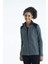 50943 BAYAN FERMUARLI ANTRASİT POLAR THERMAL SWEATSHİRT 3