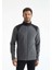 30974 ERKEK FERMUARLI ANTRASİT POLAR THERMAL SWEATSHİRT 1