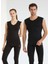 V Yaka Thermal Atlet Unisex Siyah 9243 1
