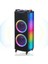Taşınabilir 10 Inç 60W Tekerli Rgb Işıklı Bluetooth Mikrofonlu Hoparlör NDR-A1010S 2