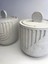 Ev Dekor Beton Kapaklı Kutu Baharatlık Şekerlik 2li Set Dekoratif Aksesuar Kendin Yap Boya Diy 3