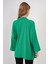 5862 Örme Kimono - Yeşil 5