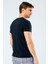 %95 Pamuk %5 Likra Bisiklet Yaka Erkek T-Shirt 1
