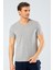 %95 Pamuk %5 Likra Bisiklet Yaka Erkek T-Shirt 1