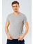%95 Pamuk %5 Likra Bisiklet Yaka Erkek T-Shirt 2
