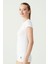 Yuvarlak Yaka Kısa Kol Kadın Basic T-Shirt 2