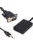 Powermaster PM-18637 VGA Erkek To HDMI Dişi Dönüştürücü Kablo 1