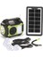 GD-8072 Solar Işık Istasyonu Radyo/mp3 Çalar/fener 3