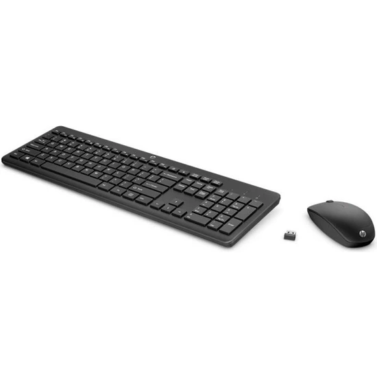 Hp 235 Kablosuz Klavye Mouse Set Siyah 1Y4D0AA Q Türkçe