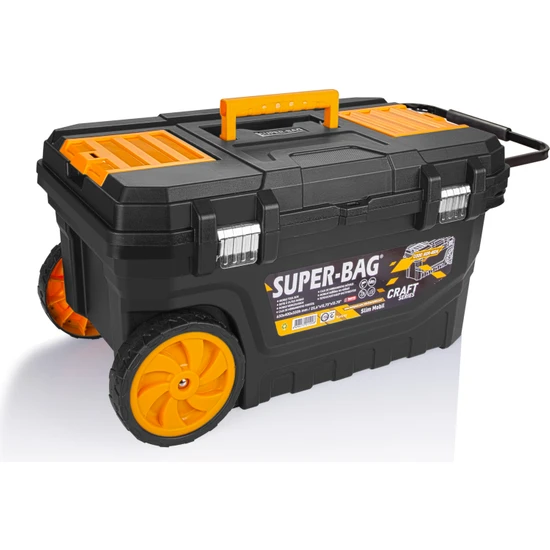 Super-Bag Super Bag Asrın Slim Mobil Tekerlekli Takım Çantası ASR-4024