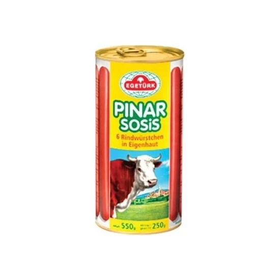 Egetürk Pınar Sosis 550 gr