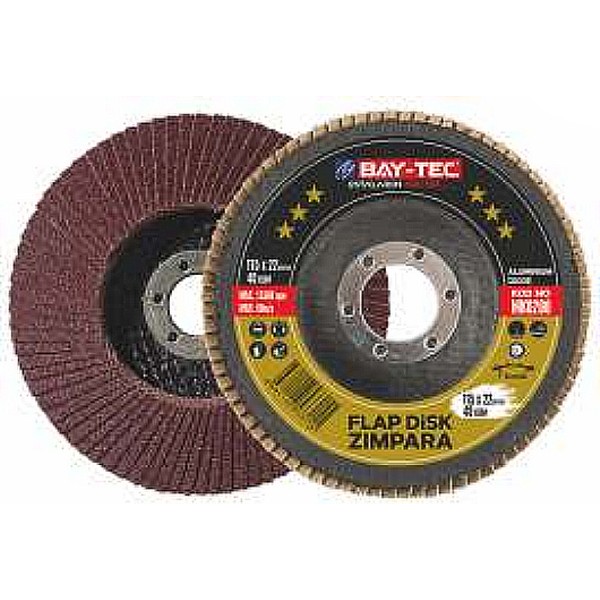 Bay-Tec Flap Disk Zımpara 115X22 120 Kum MK-0220-2 Fiyatları