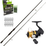 SHIMANO Fx 3000 - Remixon Double Black 240CM Spin Olta Seti