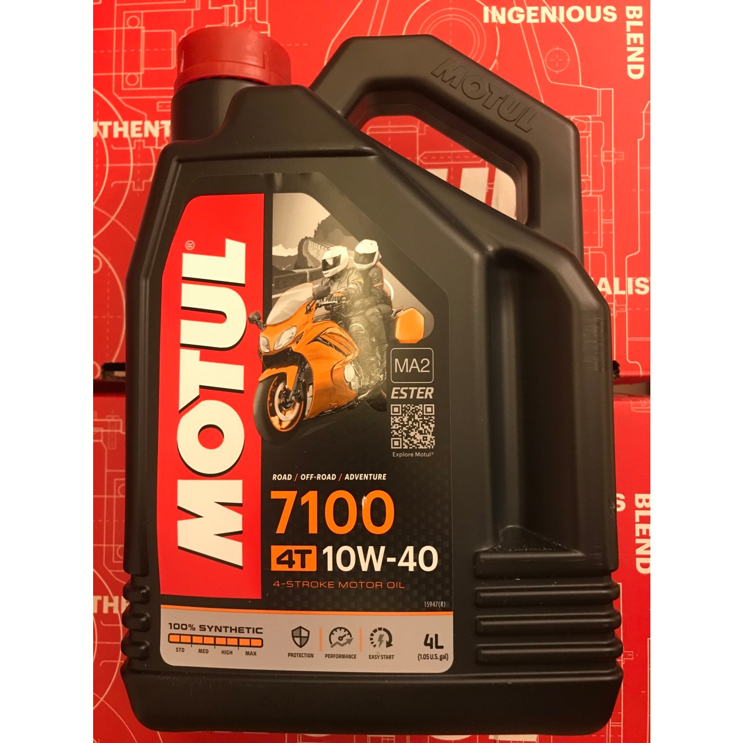 Motul 7100 10W-40 4t 4 Litre (08.2022 Tarihli) Fiyatı