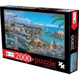 Adam Games Dünya Kolaj 2000 Parça Puzzle Yapboz