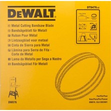 Dewalt DT8476 Bant Testere, Metalik, 1 Adet