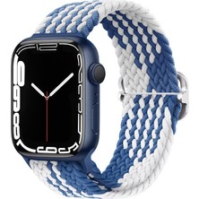 MobaxAksesuar Apple Watch 10 42mm - 38/40/41mm Kordon Örgü Tokalı Kordon 2/3/4/5/6/se/7/8/9