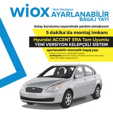 Wiox Hyundai Accent Era 2006 - 2012 Tam Uyumlu Ayarlanabilir Bagaj Yayı