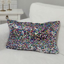 Körfez Kırlent Pul Payetli Kırlent Kılıfı Armut Gözyaşı