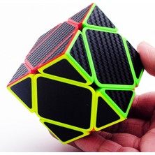 Kuzey New Skewb Speed Cube Carbon Fiber Kaplama Zeka Küpü Sabır Küpü Sıradışı Tasarım Küp Akıl Oyunları