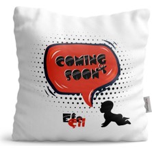 BK Kişiye Özel Çok Yakında Dekoratif Yastık - 2