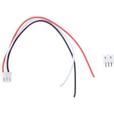 Sanec 2,5mm 3pin Jst Xh Kablolu Konnektör Beyaz Takım 10CM