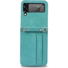 Lucky Power Pu Phone Case Galaxy Z Flip 3 (Yurt Dışından)