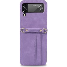 Lucky Power Pu Phone Case Galaxy Z Flip 3 (Yurt Dışından)